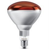 Bec cu infrarosu incalzire Philips IR250RH BR125, E27, 250 W
