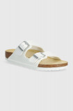 Birkenstock papuci Arizona femei, culoarea alb, 1026500