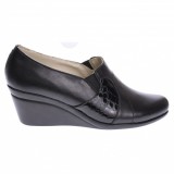 Cumpara ieftin Oferta marimea 40 - Pantofi dama casual, piele naturala, Made in Romania, LP15N