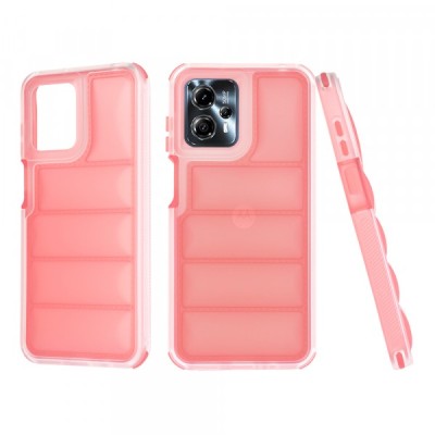 Husa pentru Motorola Moto G13 / G23 / G53, Techsuit, Wave Shield, Rosie foto