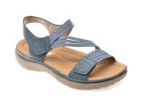 Cumpara ieftin Sandale RIEKER albastre, 64870, din piele ecologica
