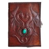 Agenda Jurnal vintage din piele - Dragon