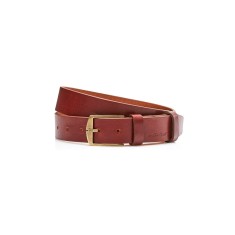 Curea casual grena din piele CU016
