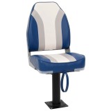 vidaXL Scaun barcă, cu piedestal pivotant la 360&deg;