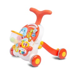 Antepremergator si masuta de joaca 2 in 1 Spark Portocaliu