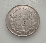 Romania - 25.000 Lei 1946 - Argint