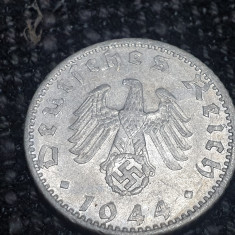 Germania Nazista 50 reichspfennig 1944 F ( Stuttgart)
