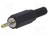 Conector alimentare DC, {{Tensiune nominala}}, {{Numarul de pini}} pini, seria {{Seria producatorului}}, 2,35/0,7mm. NINIGI - PC-0.75/2.4