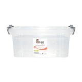 Cutie de depozitare transparenta 3L cu capac, 170x255x110 mm