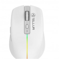 Mouse wireless Tellur Silent Click, alb