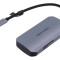 Hub USB VENTION cu 3 x USB A, USB C soclu și mufe microSD/SD