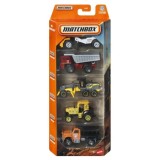 MATCHBOX SET 5 MASINUTE METALICE CONSTRUCTION SCARA 1 LA 64