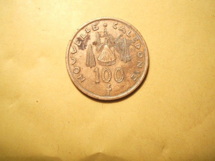 NOUA CALEDONIE 100 FRANCI 2004