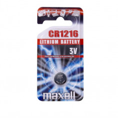 Baterie buton litiu Maxell CR1216 3V, 1buc/blister