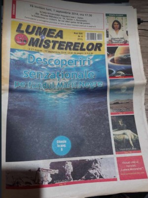 revista Lumea Misterelor - (august -septembrie 2014) foto