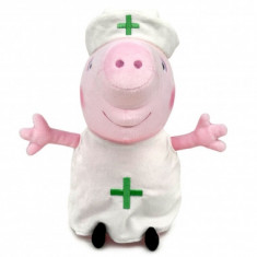 Peppa Pig Jucarie de plus Peppa asistenta medicala 27 cm foto