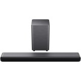 Soundbar TCL S55H, 2.1, 220W, Bluetooth 5.2, Dolby Atmos &amp;amp; DTS-Virtual:X, HDMI eARC, Subwoofer Wireless, Negru