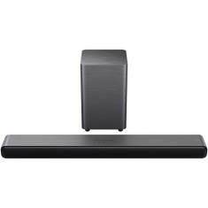 Soundbar TCL S55H, 2.1, 220W, Bluetooth 5.2, Dolby Atmos &amp;amp; DTS-Virtual:X, HDMI eARC, Subwoofer Wireless, Negru