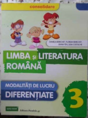 LIMBA SI LITERTURA ROMANA CLASA A III-A-DANIELA BERECHET, F. BERECHET, JEANA TITA, LIDIA COSTACHE foto