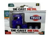 Macheta Camion Metalic Albastru Die-Cast, Scara 1:64, Colectie, +3 Ani