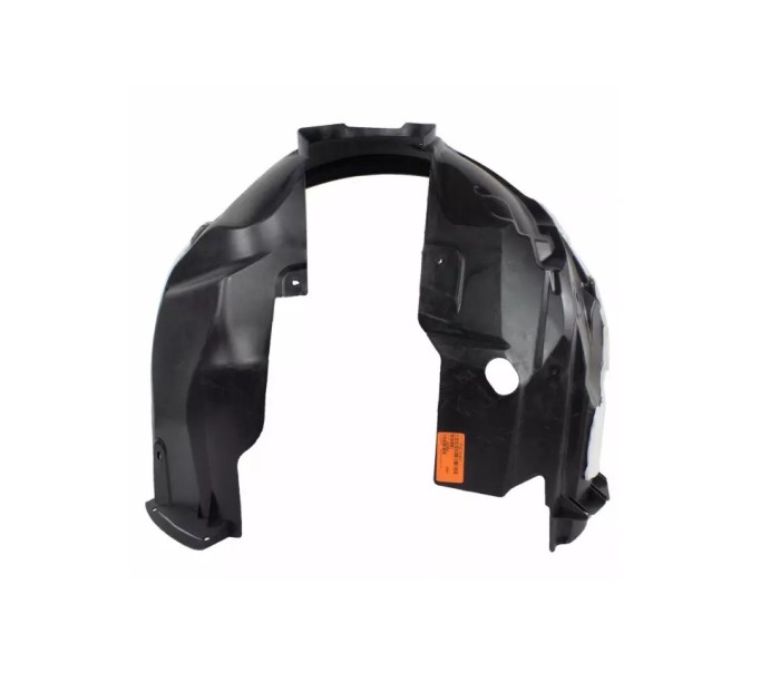 Carenaj aripa interioara punte fata FORD EDGE, 06.2014-06.2019, partea stanga, polipropilena (PP/PPE); cu spuma fonoabsorbanta; modele fara incalzire
