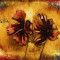 Tablou canvas Flori, vintage, abstract, arta26, 90 x 60 cm