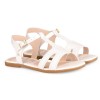Sandale Fete Bibi Fresh Albe, Piele Ecologica, Catarama, Confortabile, Marimea 38 EU