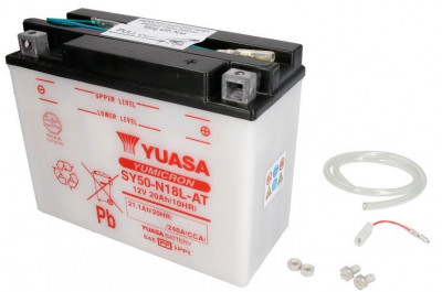 Baterie Moto Yuasa 12V 20Ah 260A SY50-N18L-AT foto