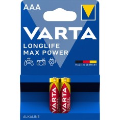 Baterie Varta Longlife Max Power 4703, AAA / LR3, 1.5V, alcalina, 2 buc