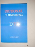 Dictionar de teorie critica - DAVID MACEY