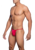Bikini Microfiber V-Thong Style, Rosu, L/XL