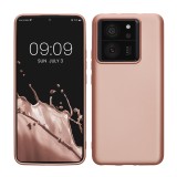 Husa Kwmobile pentru Xiaomi 13T/13T Pro, Roz, Silicon, KWM000020IW001C, Carcasa