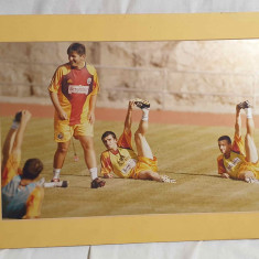 Foto 53 x 38 cm poster Echipa Nationala de FOTBAL a Romaniei Marius LACATUS