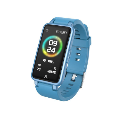 Bratara Fitness Techstar&amp;reg; C2 Plus, Ecran 0.96&amp;quot; inch, Bluetooth 4.0, IP65, Monitorizare Puls, Tensiune, Temperatura, Oxigen, Albastru foto