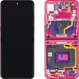 Display cu Touchscreen Motorola Razr 60 Ultra, cu Rama, Sub Inner, Magenta (Pantone Cabaret), Service Pack 5D68C29902