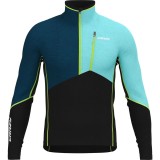Hanorac Barbati Crazy Flame Polar HP 3D, Marime L, Ski Mountaineering, Drumetii Alpine, Poliester/Elastan