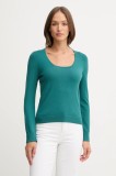 United Colors of Benetton pulover culoarea verde, light, 1W2AD10E5