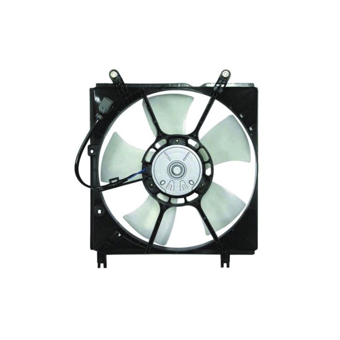 GMV radiator electroventilator Toyota Rav-4 (Xa20) 05.2000-10.2005 Motor 1, 8 I 16v 92kw Cv Manuala; 2, 0 I 16v 110kw Cv Manuala/Automata; 2, 0 D-4d