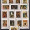 AJMAN PICTURI 1973 MI: 2797-2812 STAMPILATE