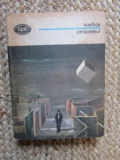 Franz Kafka - Procesul, Editura Minerva, Biblioteca pentru Toti, Roman, Beletristica, 1977