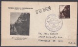 ROMANIA 1952 LP 294 ZIUA FEROVIARILOR LP 325 PLANUL CINCINAL SUPRATIPAR 35 BANI/3 LEI SI 1 LEU/35 LEI IN BLOC DE 4 TIMBRE/PLIC