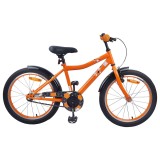 vidaXL Bicicletă pentru Copii 18 Inci pentru 5-7 ani Portocaliu 42009520