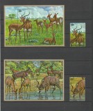 RWANDA 1974 FAUNA ANIMALE SALBATICE ANTILOPE