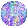 Furtun LED multicolor R12, 20 metri, 8 jocuri de lumini