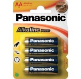 Baterii Alcaline AA Panasonic &raquo;LR6&laquo; 4 buc