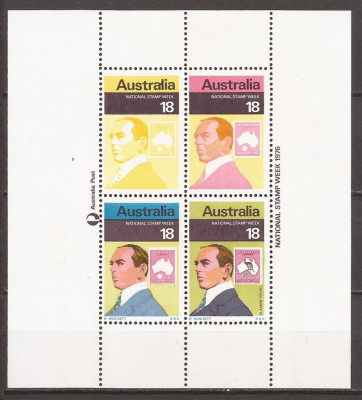 AUSTRALIA 1976 EVENIMENTE ( bloc dantelat ) MNH foto