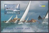 Jersey 2001 - Turul &icirc;n jurul lumii cu iahtul, Colita, MNH