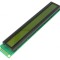 Afișaj LCD alfanumeric 40x2 galben-verde LED