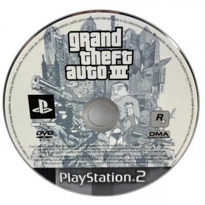 Joc PS2 GTA III PlayStation 2 de colectie foto