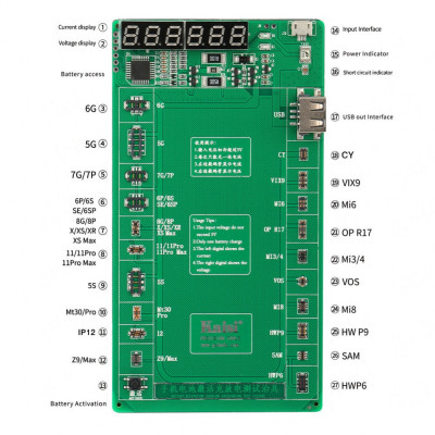 Kaisi Battery Tester K-9208, Multi-Brands foto